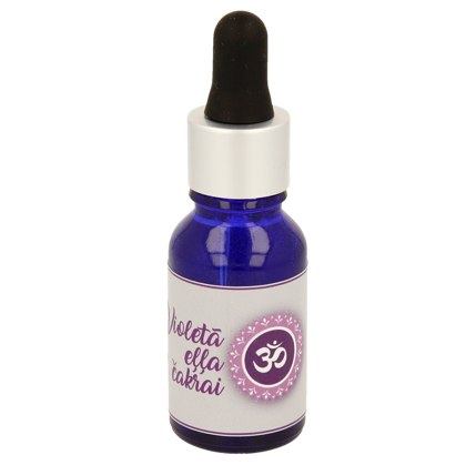 Фиолетовое  масло для 7 чакры – 15 мл