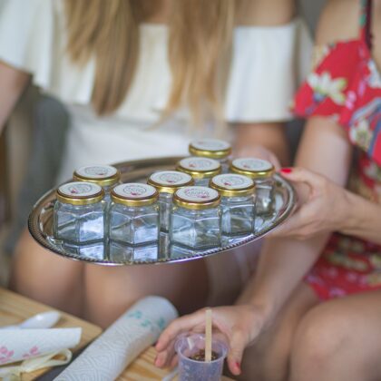 Body-scrub Mixing Workshop during Bachelorette Party in Riga, Latvia